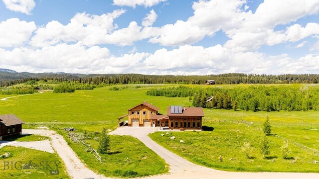 241 Aspen Loop Rd, West Yellowstone, MT 59758 - view of rural area with a forest