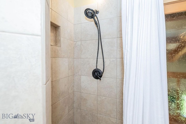 241 Aspen Loop Rd, West Yellowstone, MT 59758 - bathroom view of a tile shower