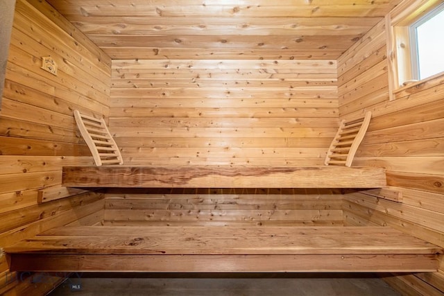 241 Aspen Loop Rd, West Yellowstone, MT 59758 - sauna / steam room with wooden ceiling and wooden walls