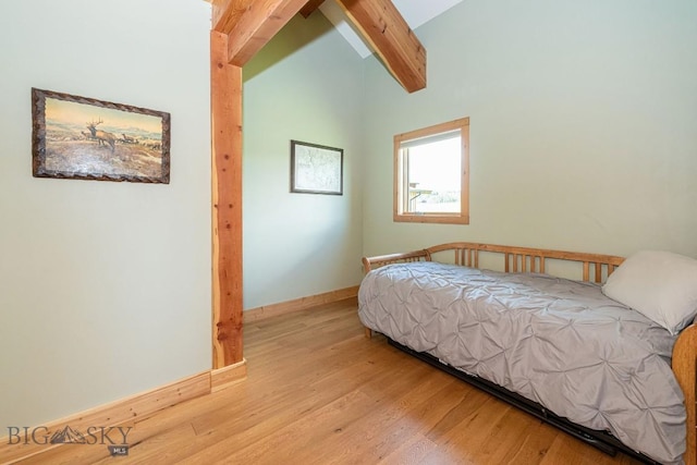 241 Aspen Loop Rd, West Yellowstone, MT 59758 - bedroom featuring wood finished floors and baseboards