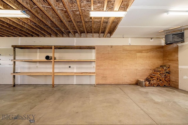 241 Aspen Loop Rd, West Yellowstone, MT 59758 - below grade area featuring a heating unit