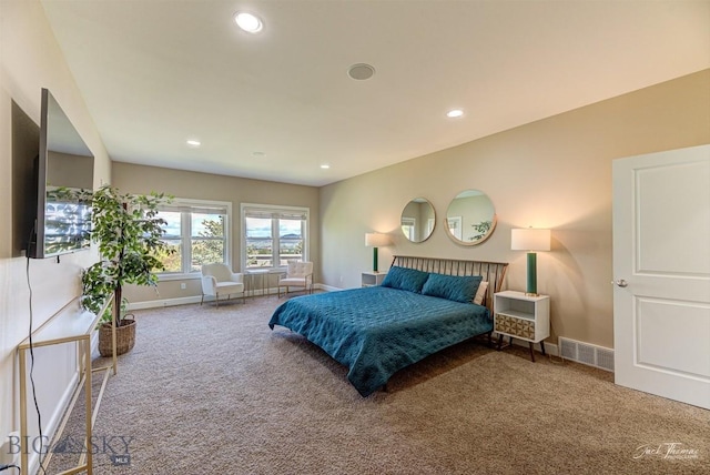 960 Strawberry, Helena, MT 59601 - carpeted bedroom with baseboards and recessed lighting