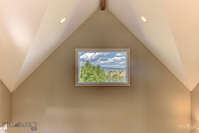 960 Strawberry, Helena, MT 59601 - detailed view of beamed ceiling and recessed lighting