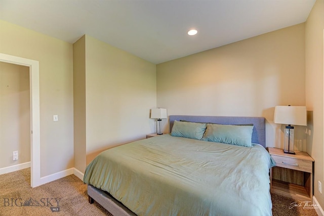 960 Strawberry, Helena, MT 59601 - carpeted bedroom with baseboards and recessed lighting