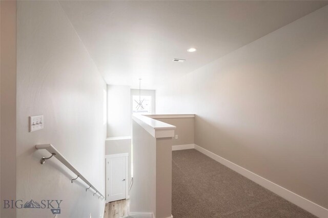 488 Meriwether Ave, Bozeman, MT 59718 - stairway with carpet floors and recessed lighting