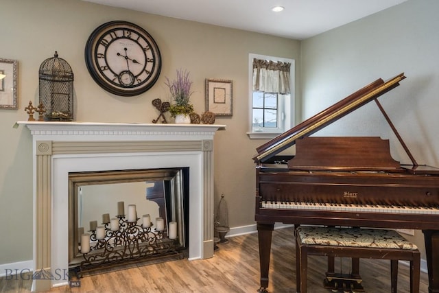 605 E Cameron Brg, Bozeman, MT 59718 - sitting room featuring wood finished floors and recessed lighting