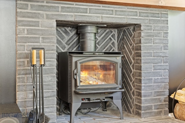 25 W Dooley Ln, Belgrade, MT 59714 - detailed view of a wood stove