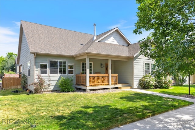 25 W Dooley Ln, Belgrade, MT 59714 - view of front of property with roof with shingles and a deck