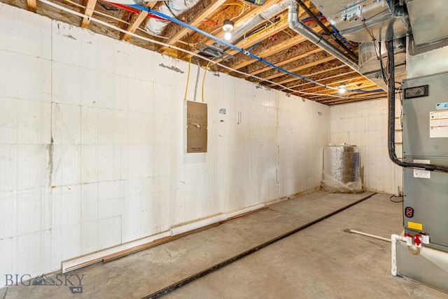 20 Hollow Top Trl, Three Forks, MT 59752 - unfinished basement featuring heating unit