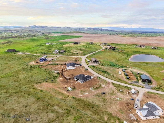 20 Hollow Top Trl, Three Forks, MT 59752 - view of property location featuring rural landscape and a water and mountain view