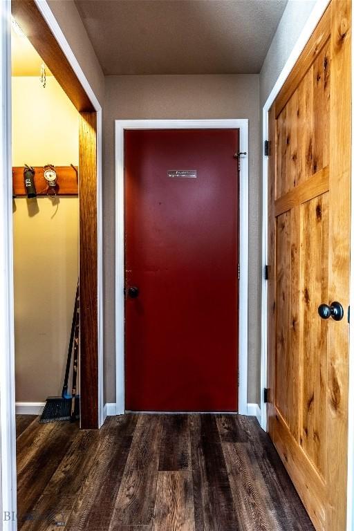 14 Peters Ln, Gardiner, MT 59030 - entryway featuring wood finished floors and baseboards