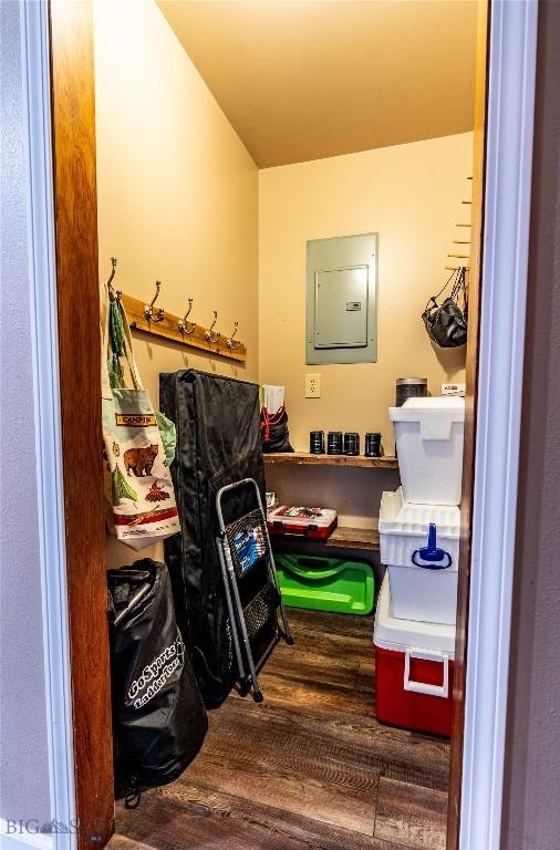 14 Peters Ln, Gardiner, MT 59030 - storage with electric panel