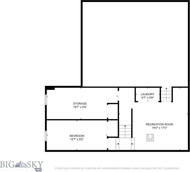 14 Peters Ln, Gardiner, MT 59030 - view of floor plan / room layout