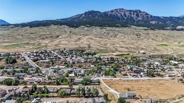 14 Peters Ln, Gardiner, MT 59030 - aerial view of residential area with a mountainous background