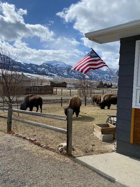 14 Peters Ln, Gardiner, MT 59030 - mountain view featuring rural landscape