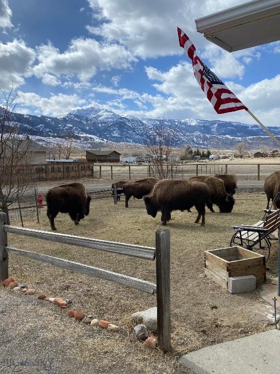 14 Peters Ln, Gardiner, MT 59030 - view of community with a mountain view and a view of rural / pastoral area