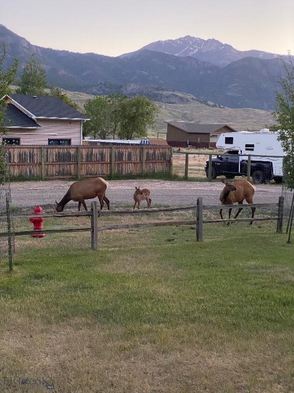 14 Peters Ln, Gardiner, MT 59030 - mountain view featuring rural landscape
