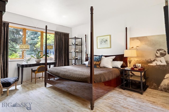 1037 Boylan Rd Unit 1, Bozeman, MT 59715 - bedroom with wood finished floors