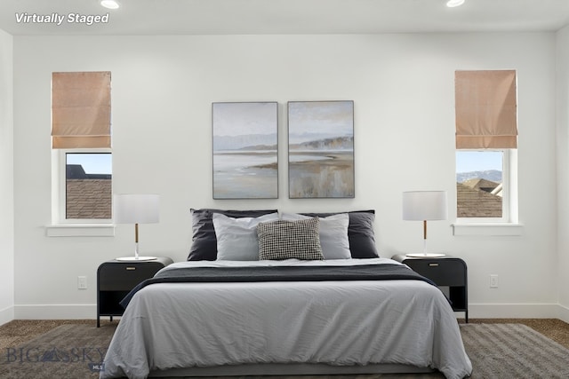 1606 Wyatt Earp Ct, Belgrade, MT 59714 - bedroom with carpet floors and recessed lighting