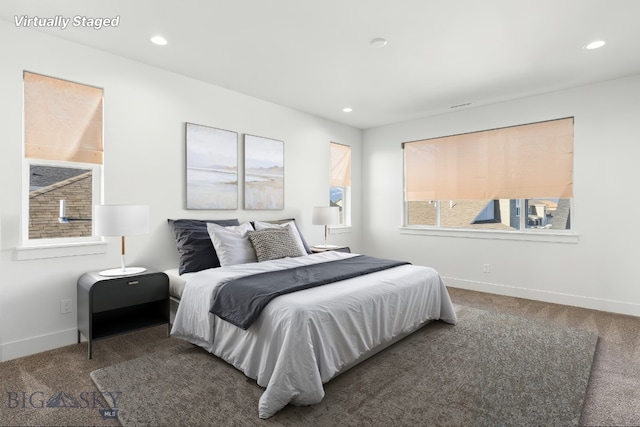 1606 Wyatt Earp Ct, Belgrade, MT 59714 - bedroom with carpet and recessed lighting