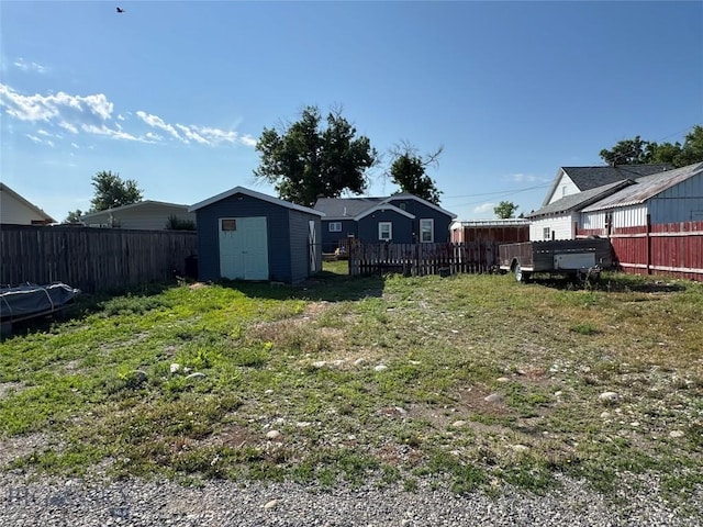 512 W 4th Ave, Big Timber, MT 59011 - view of yard featuring a storage unit