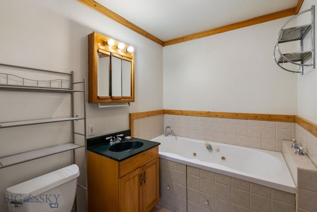 181 Pheasant Ln, Belgrade, MT 59714 - bathroom featuring a whirlpool tub and vanity