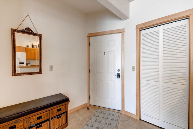 2221 Willow Unit 201-B, Livingston, MT 59047 - foyer with baseboards