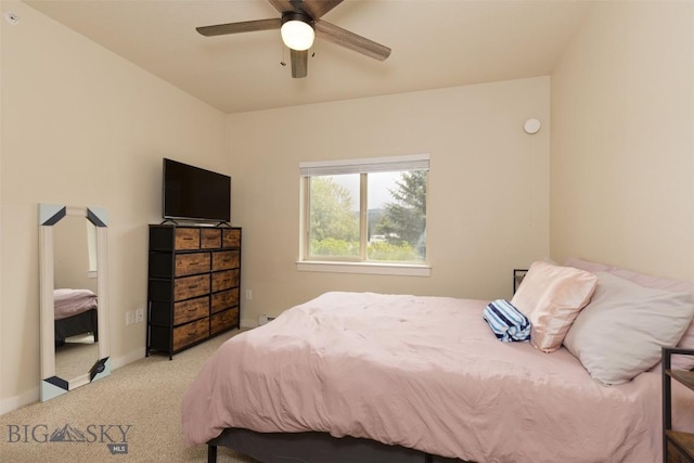 120 Firelight Dr Unit C10, Big Sky, MT 59716 - bedroom featuring carpet flooring and ceiling fan