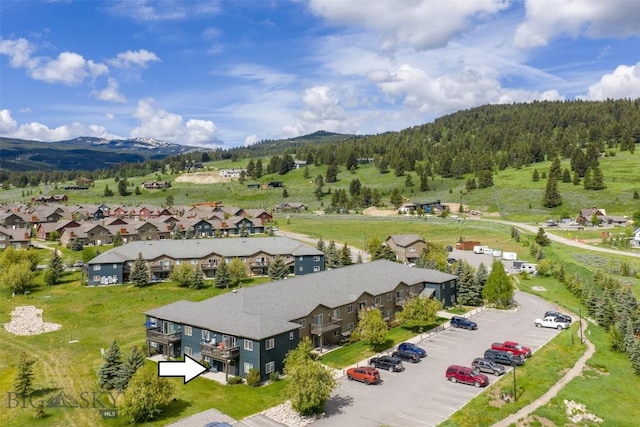 120 Firelight Dr Unit C10, Big Sky, MT 59716 - drone / aerial view of a mountain backdrop