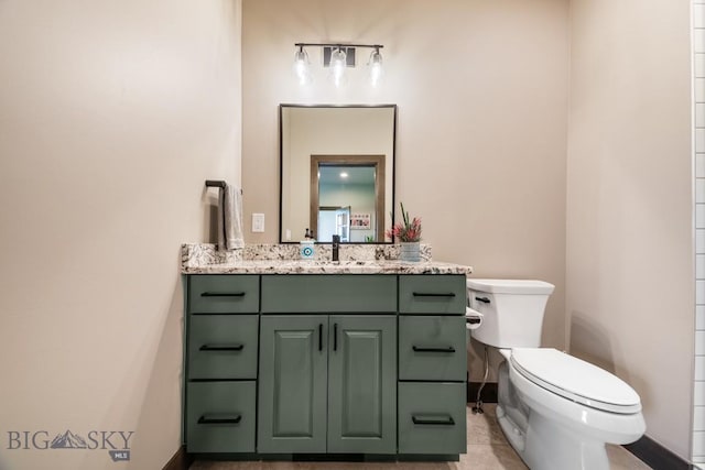 16 Tight Loop Dr, Bozeman, MT 59718 - bathroom with vanity and tile patterned floors