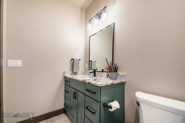 16 Tight Loop Dr, Bozeman, MT 59718 - bathroom with vanity and wood finished floors