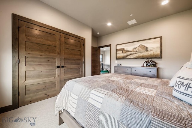 16 Tight Loop Dr, Bozeman, MT 59718 - bedroom featuring recessed lighting and carpet flooring