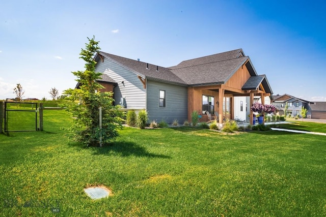 16 Tight Loop Dr, Bozeman, MT 59718 - view of side of property with a gate
