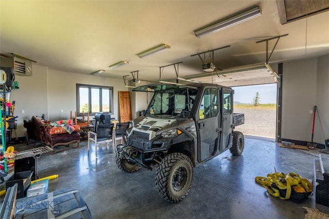 155 Peacemaker Ridge Rd, Belt, MT 59412 - garage featuring a garage door opener