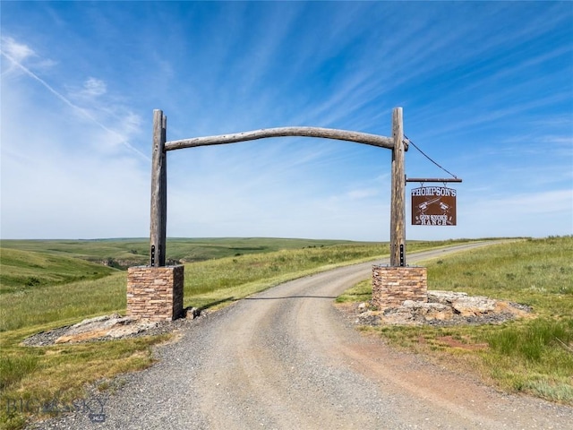 155 Peacemaker Ridge Rd, Belt, MT 59412 - view of dirt / gravel road