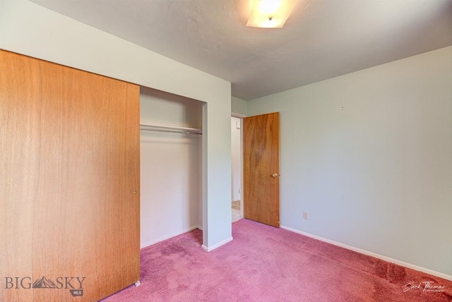 425 Russell, Helena, MT 59602 - unfurnished bedroom featuring carpet floors and a closet