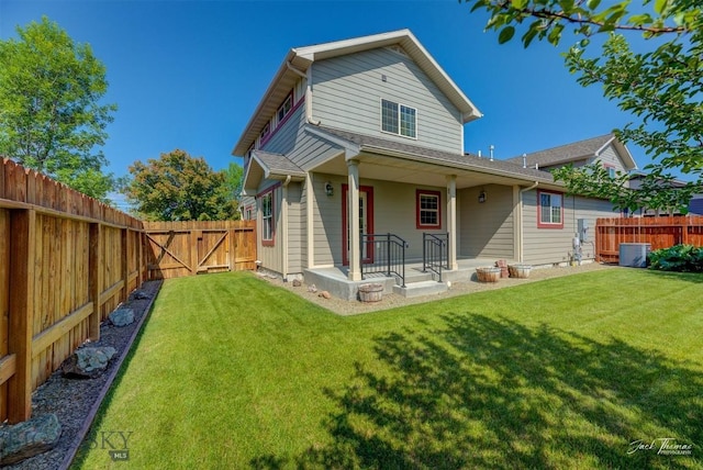 9 Sand Piper, Helena, MT 59602 - rear view of property with a fenced backyard and a gate