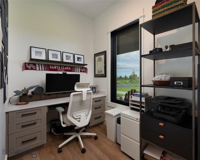 75 Vera Ct, Bozeman, MT 59718 - office area featuring wood finished floors