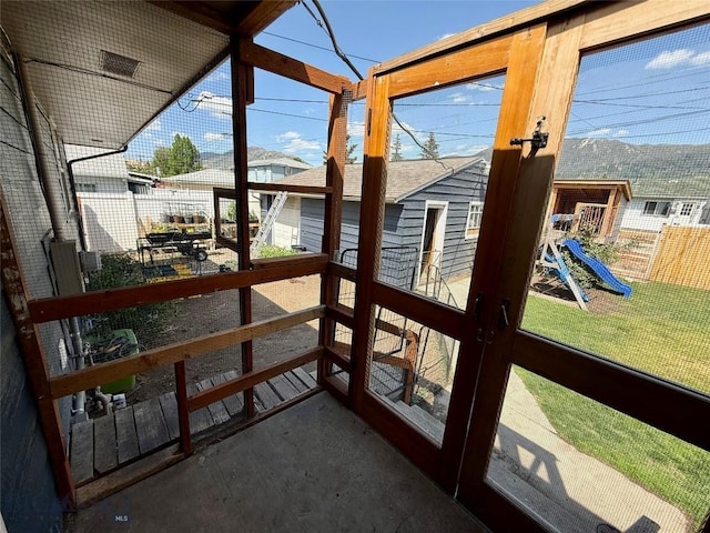 2030 Adams Ave, Butte, MT 59701 - unfurnished sunroom with plenty of natural light