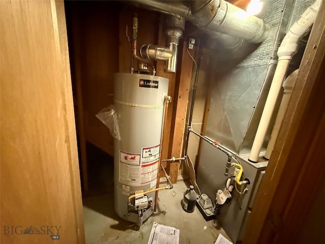 2030 Adams Ave, Butte, MT 59701 - utilities featuring strapped water heater and heating unit