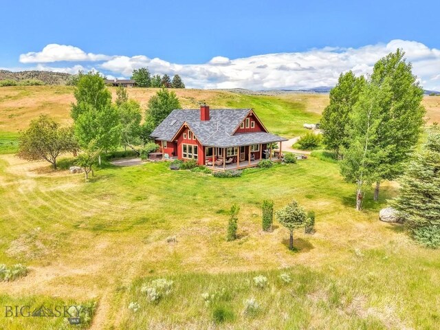 13 Blue Wing Rd, Ennis, MT 59729 - aerial view of sparsely populated area