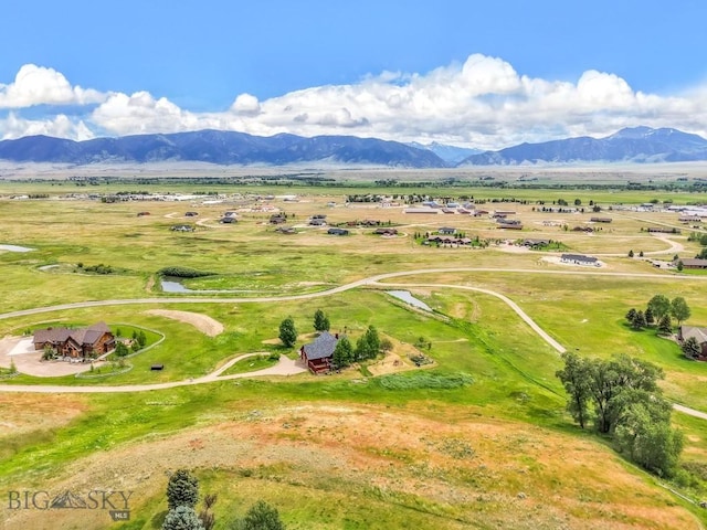 13 Blue Wing Rd, Ennis, MT 59729 - drone / aerial view of a mountain backdrop