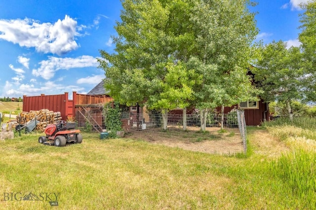 13 Blue Wing Rd, Ennis, MT 59729 - view of yard with an outdoor structure
