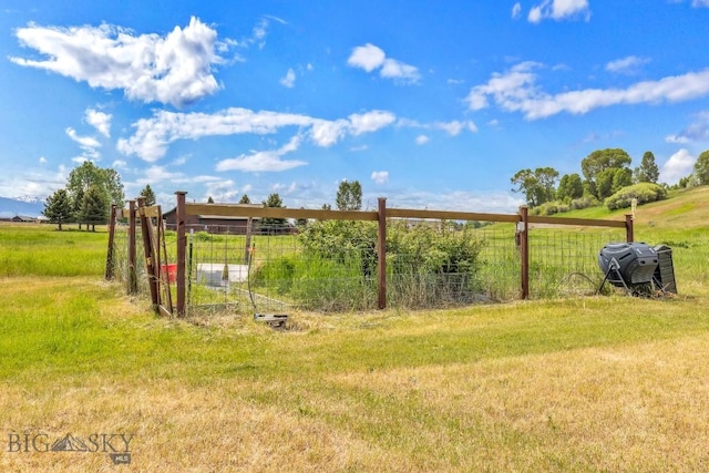 13 Blue Wing Rd, Ennis, MT 59729 - view of yard with a rural view