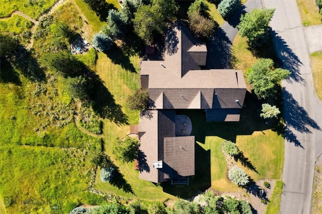 3140 Two Moons Rd, Big Sky, MT 59716 - view from above of property