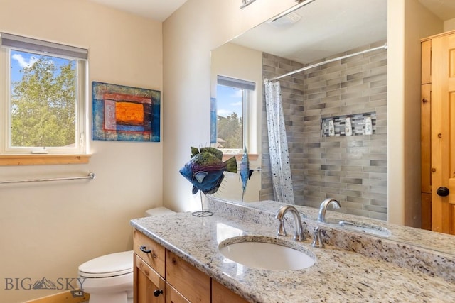 3140 Two Moons Rd, Big Sky, MT 59716 - full bath with vanity and a shower with curtain