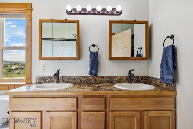 418 May Ln, Belgrade, MT 59714 - bathroom featuring double vanity