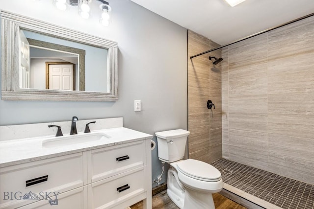 418 May Ln, Belgrade, MT 59714 - full bath featuring vanity and tiled shower