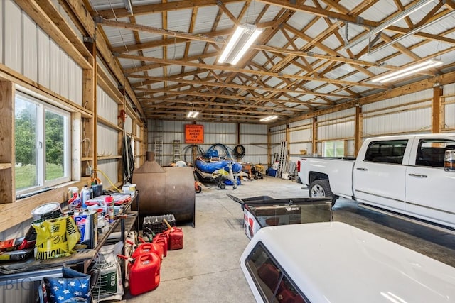 418 May Ln, Belgrade, MT 59714 - garage with metal wall