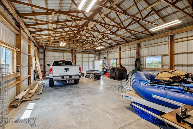 418 May Ln, Belgrade, MT 59714 - garage with metal wall
